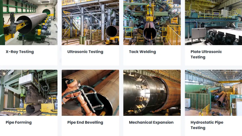 API 5CT J55 EUE Tubing process line API 5CT J55 EUE Tubing process line