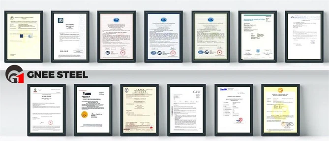 Tubing Pipe Certificate Tubing Pipe Certificate